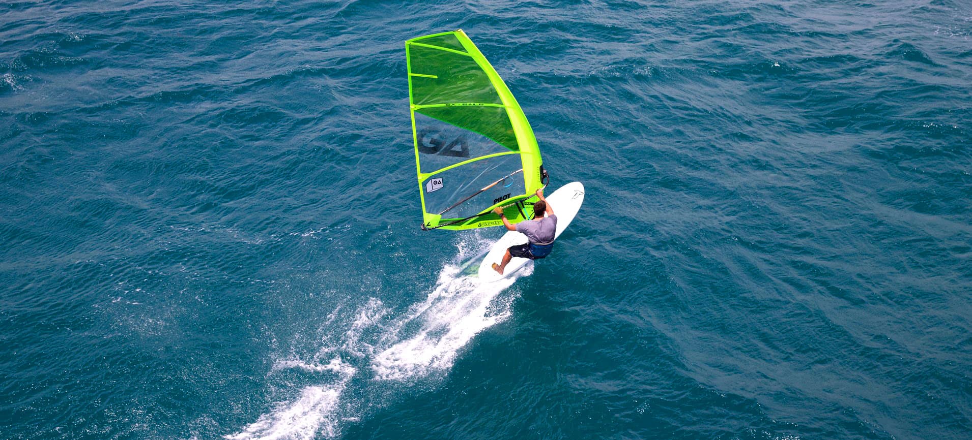 Windsurfstrand Luftaufnahme Zingst